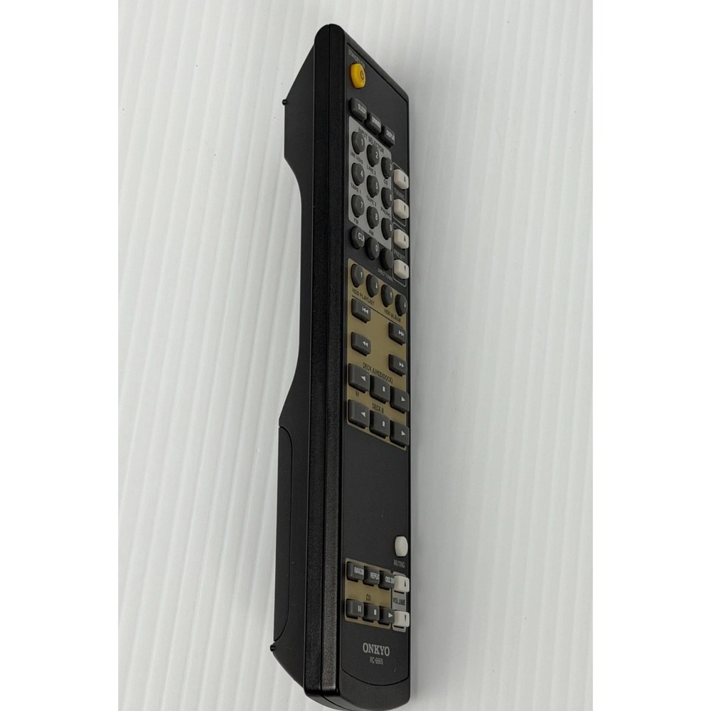 Onkyo RC-666S Genuine OEM Stereo Receiver Remote Control Black tested working - Picture 4 of 7